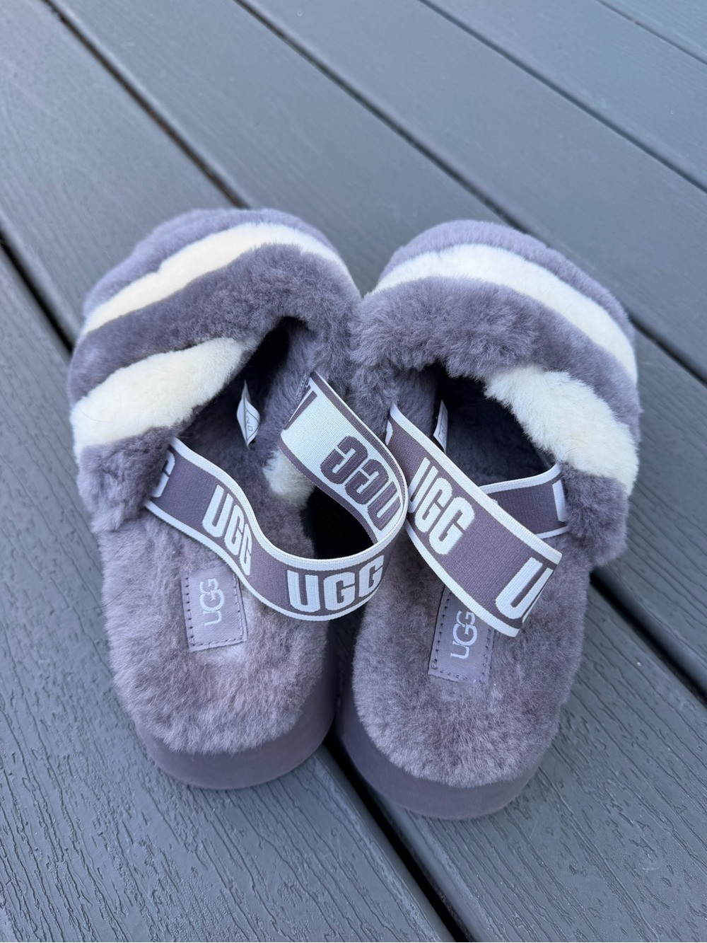 UGG Disco Stripe Slides - Picture 2 of 6